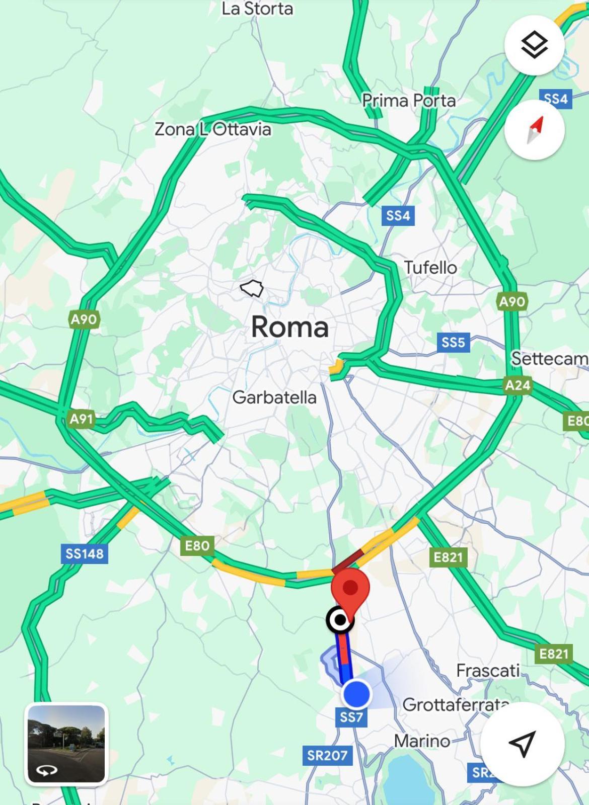 A Casa Di Marco Guesthouse - Apt Di Ciampino E Stazione Per Roma Marino Bagian luar foto